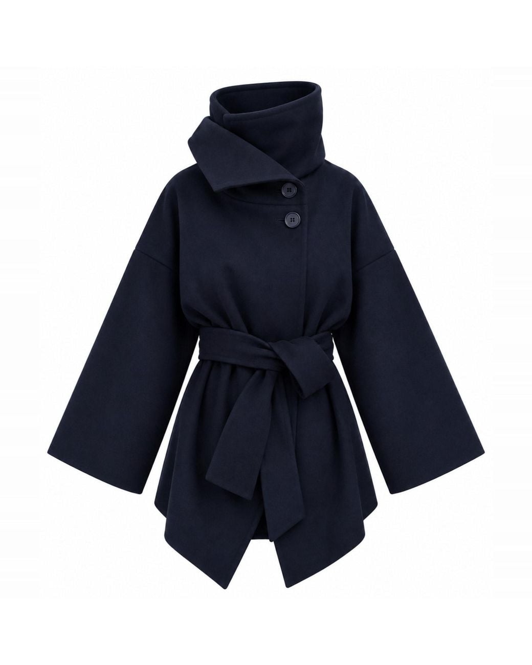 The Ethos Studio Blue Nocturne Coat