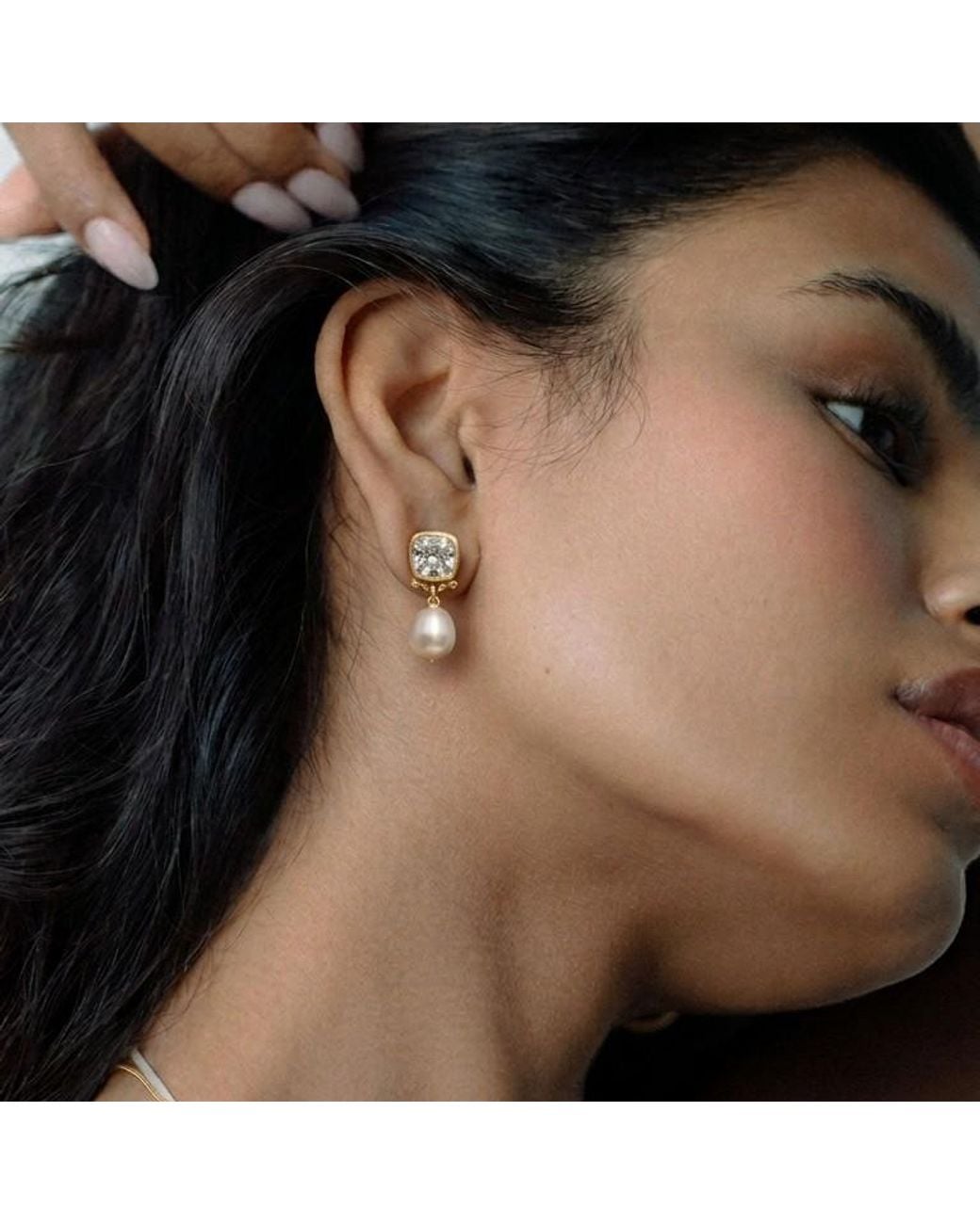 With Love Darling Metallic Aurora Earrings