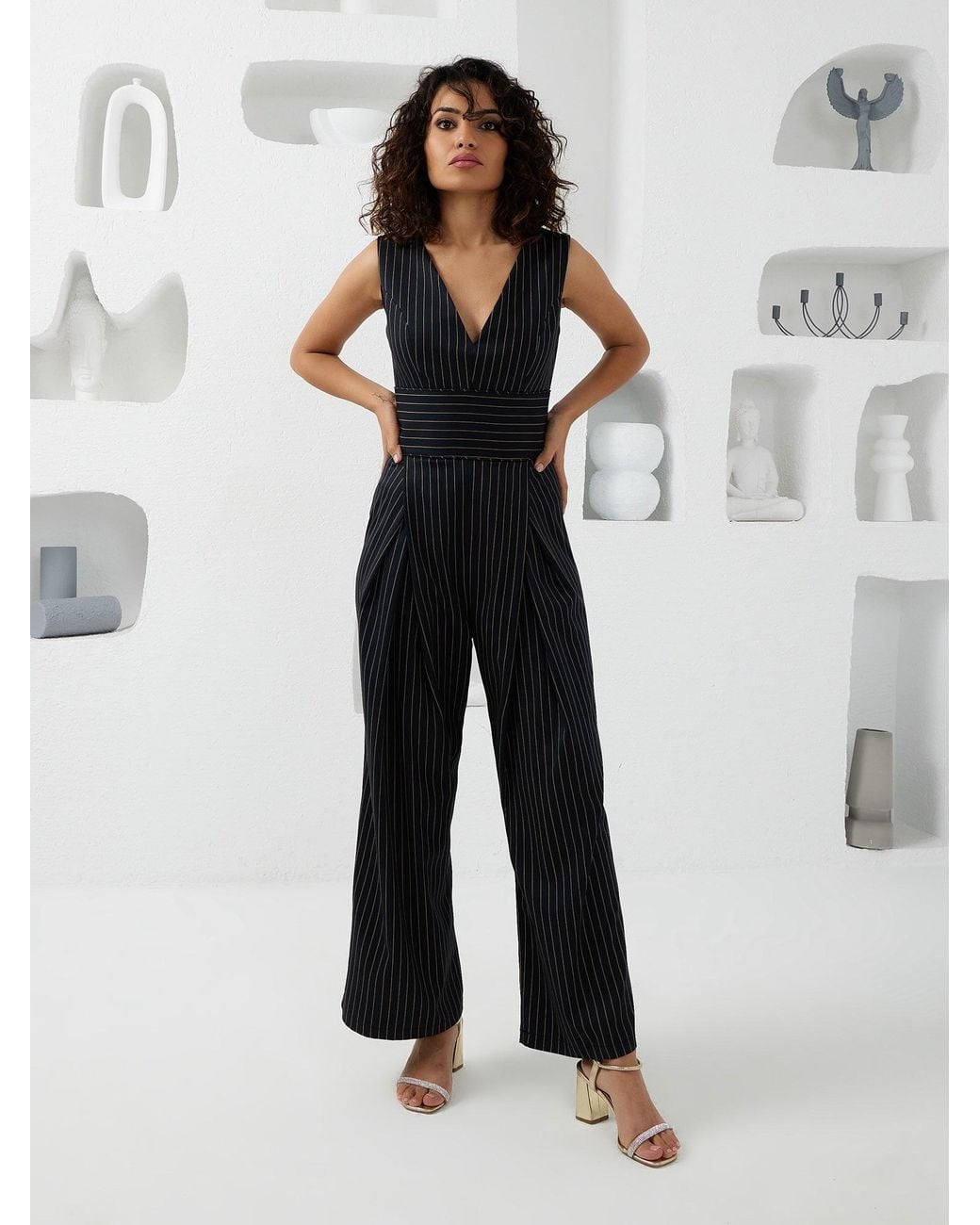 Lumina Eligma Blue The Arrow Jumpsuit