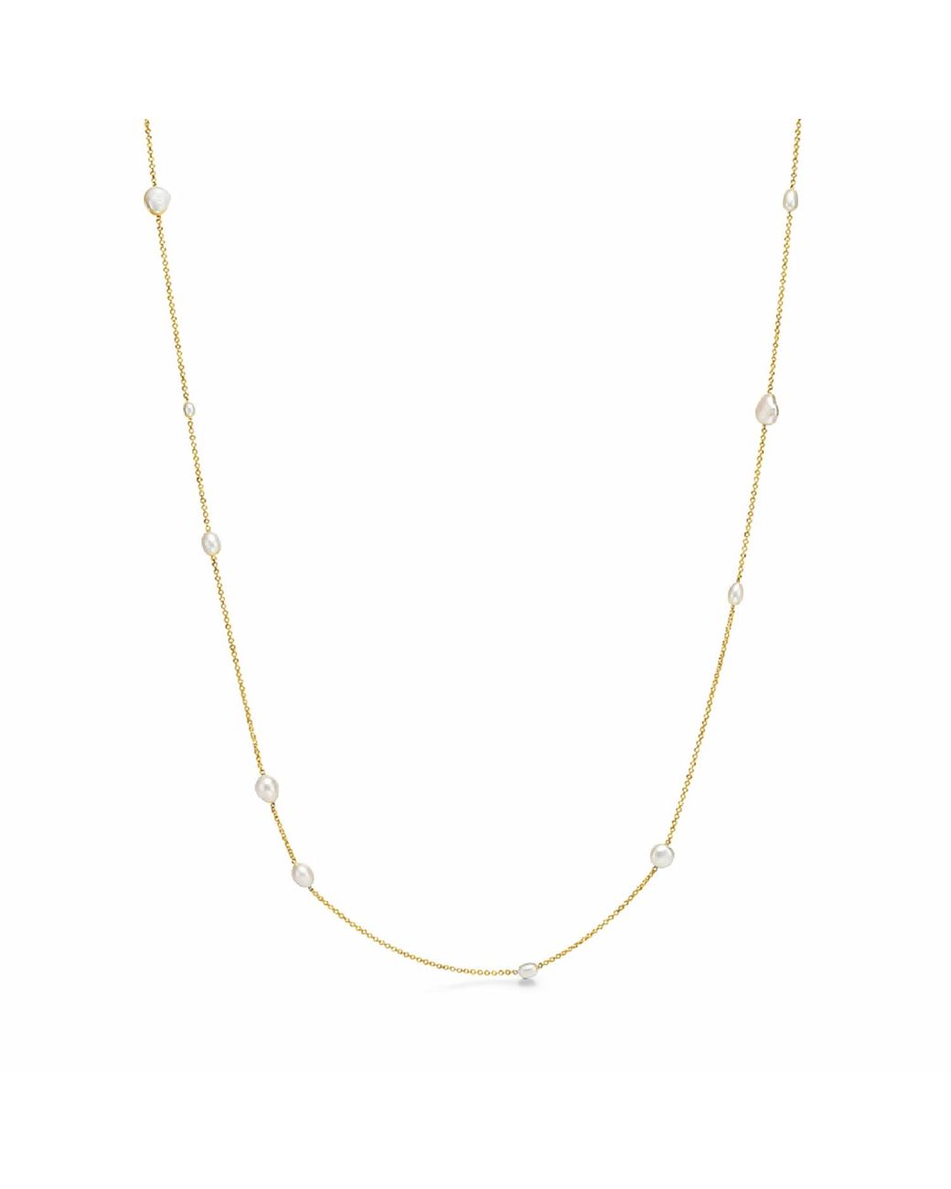 Unaloe Metallic Plated Layered Pearl Necklace For – Natural Freshwater Pearl Bridal Statement Jewelry