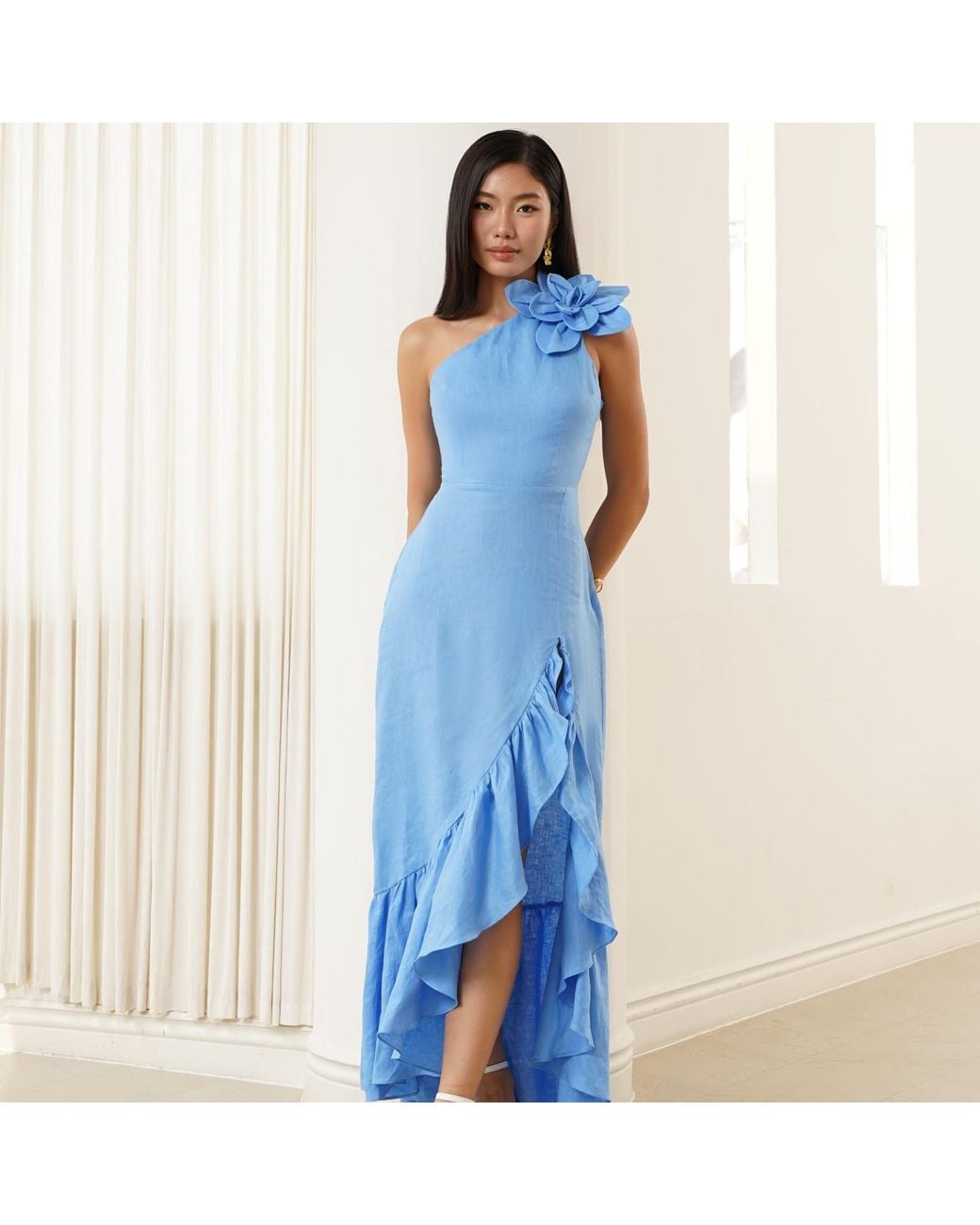 Yumi Kim Blue Rocky Maxi Dress