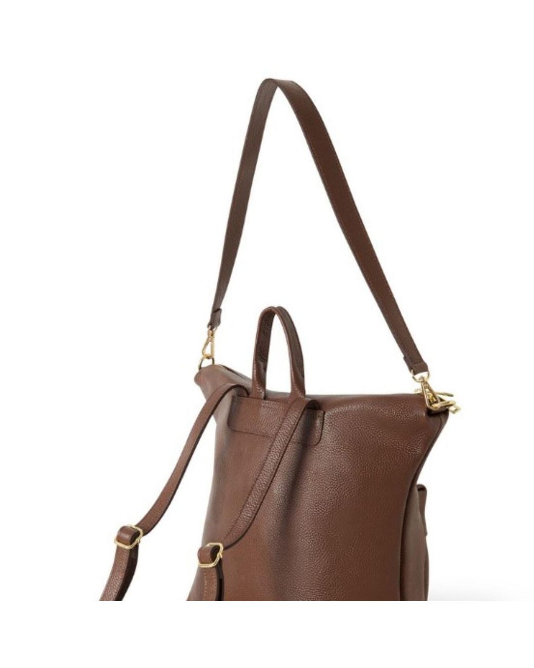 Betsy & Floss Natural Neutrals Tivoli Leather Backpack Or Shoulder Bag