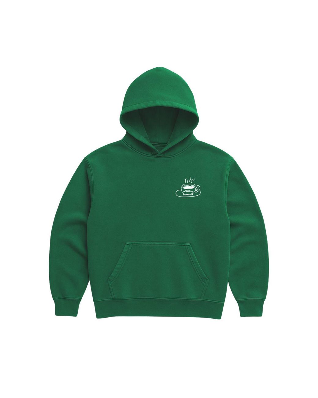 Dont Eat the Homies Green Deth Cafe Hoodie for men