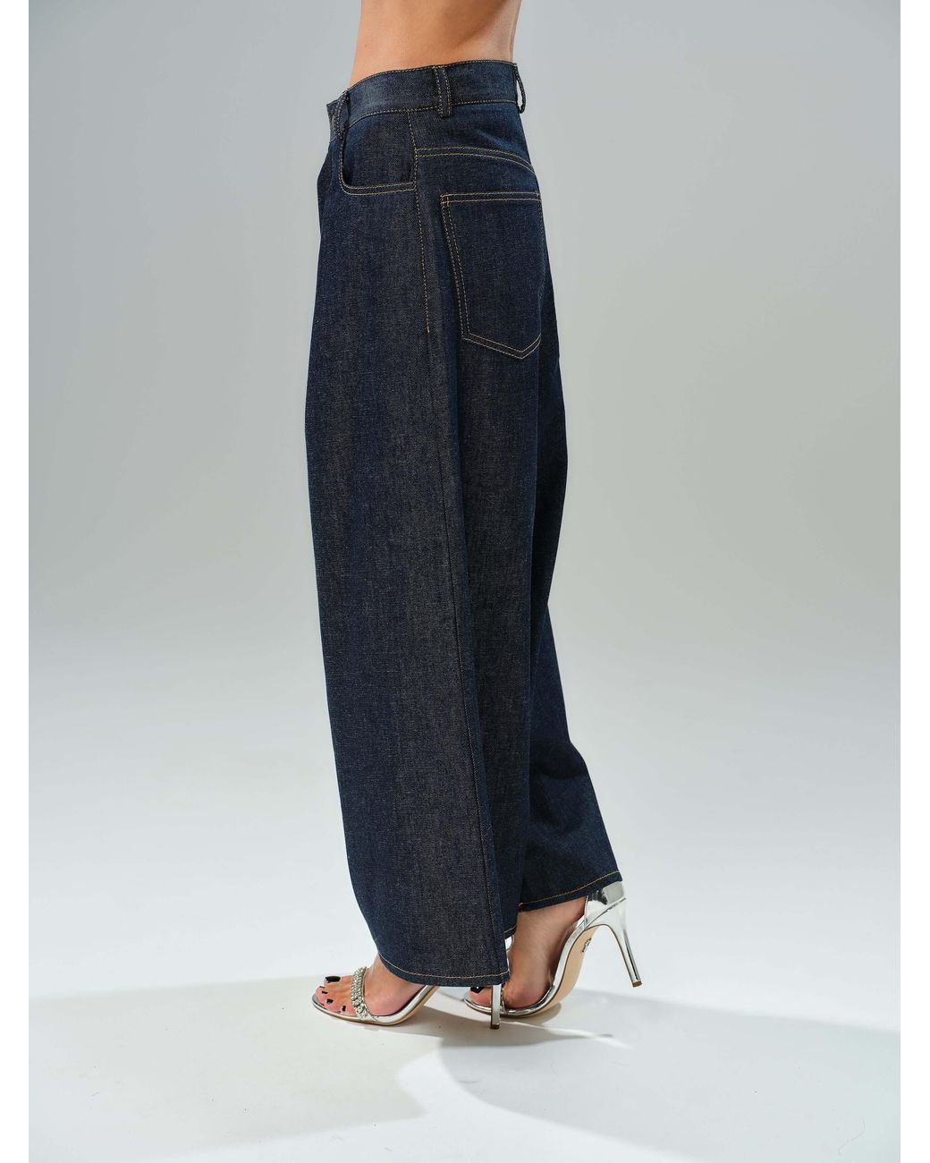 Clothes by Locker Room Blue Wide-Leg Denim Jeans