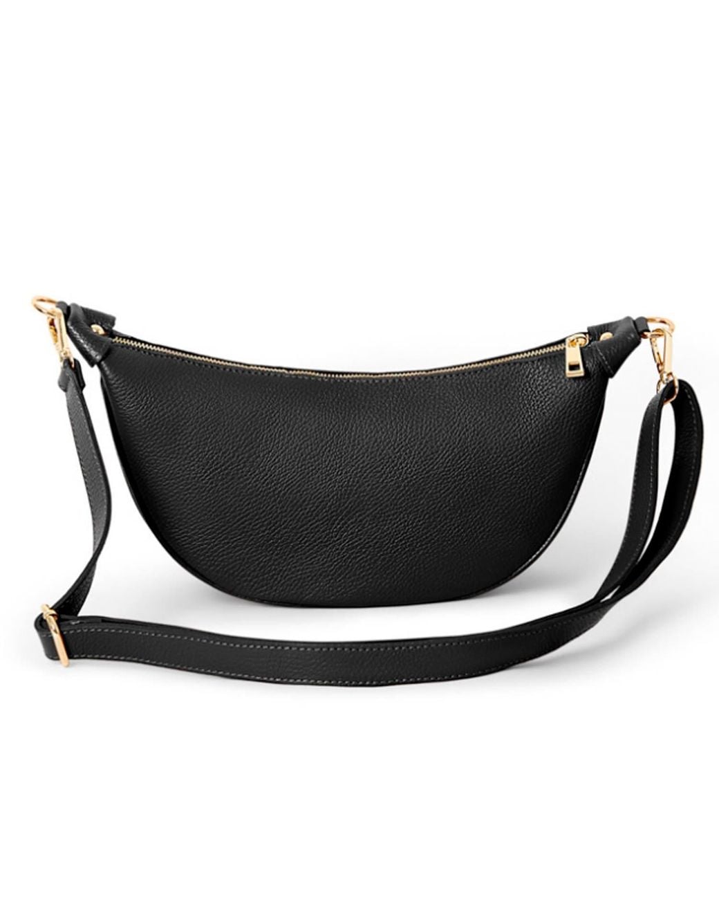 Betsy & Floss Black Ambra Crossbody Waist Bag