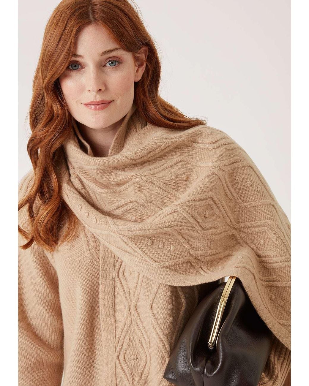Loop Cashmere White Neutrals Scarf