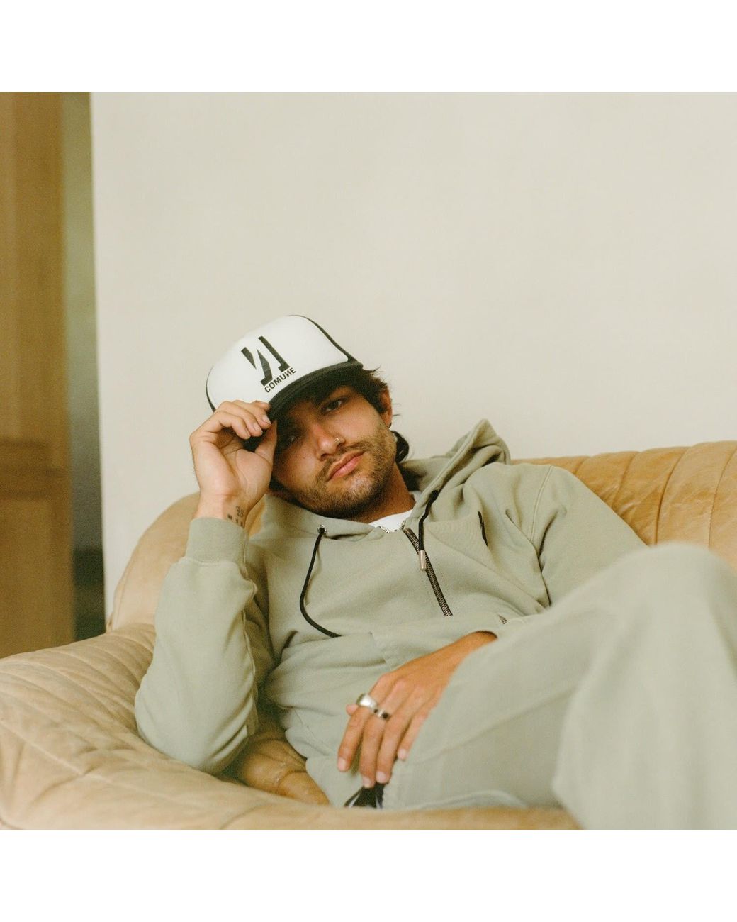 Comune Green Luka Zip-Up for men