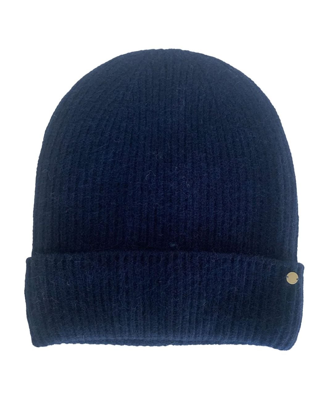 tirillm Blue Holly Rib Knitted Cashmere Hat