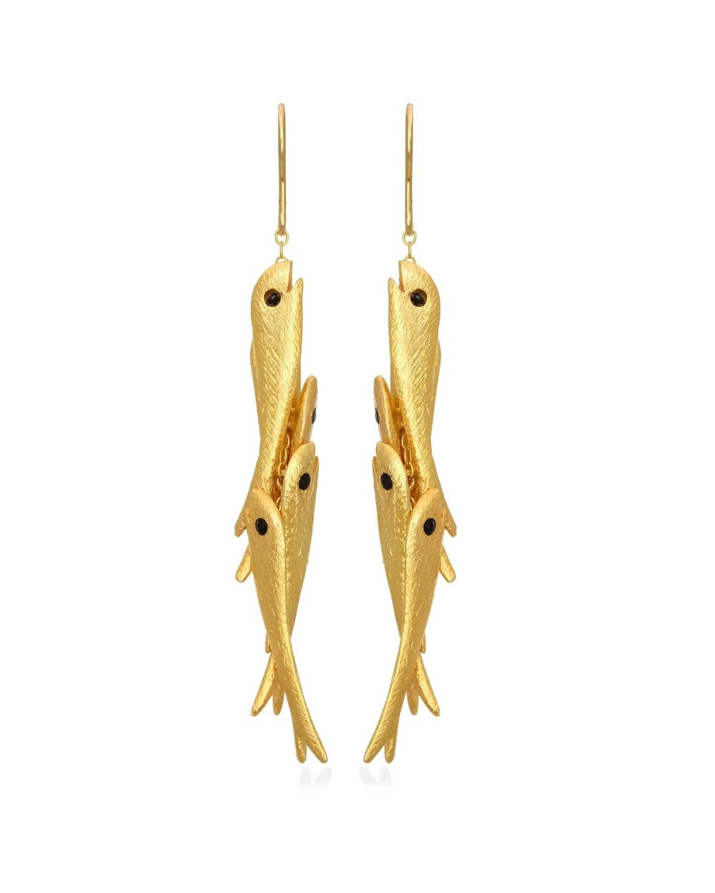 Myrto Katramadou Jewellery Metallic The Catch Earrings