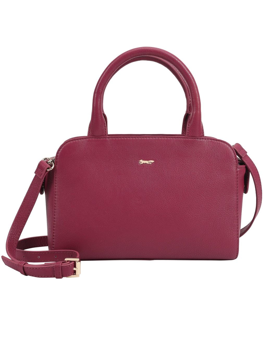 Paul Costelloe Purple Giselle Leather Crossbody Bag