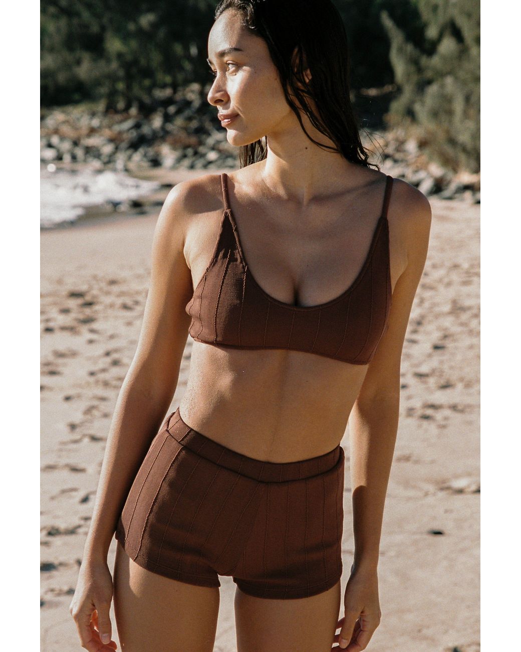 Floating Swim Brown Katakolon Short