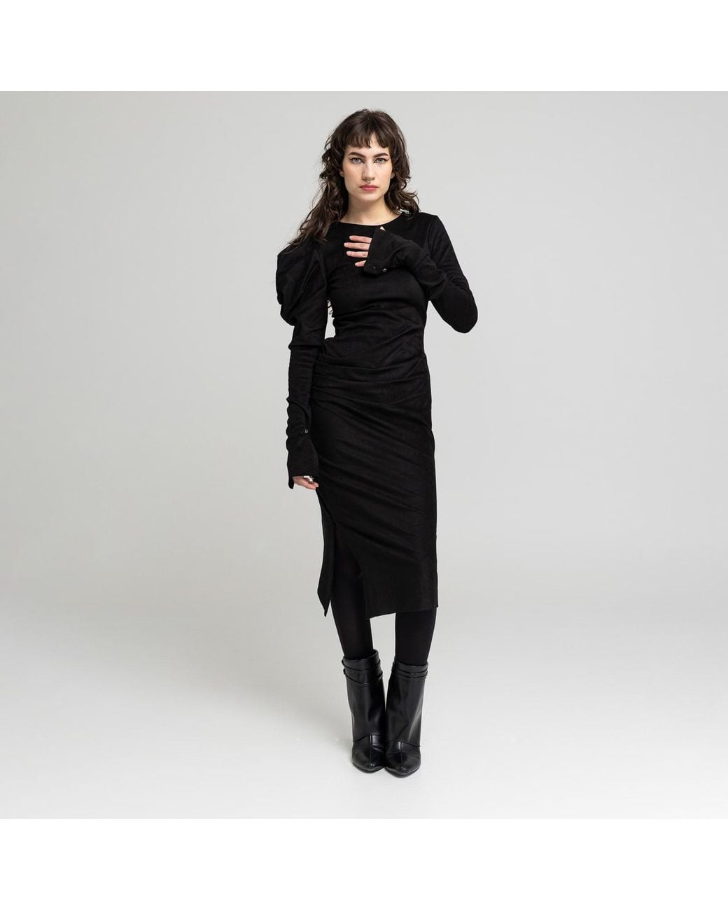 ARTISTA Blue Lilith Midi Dress