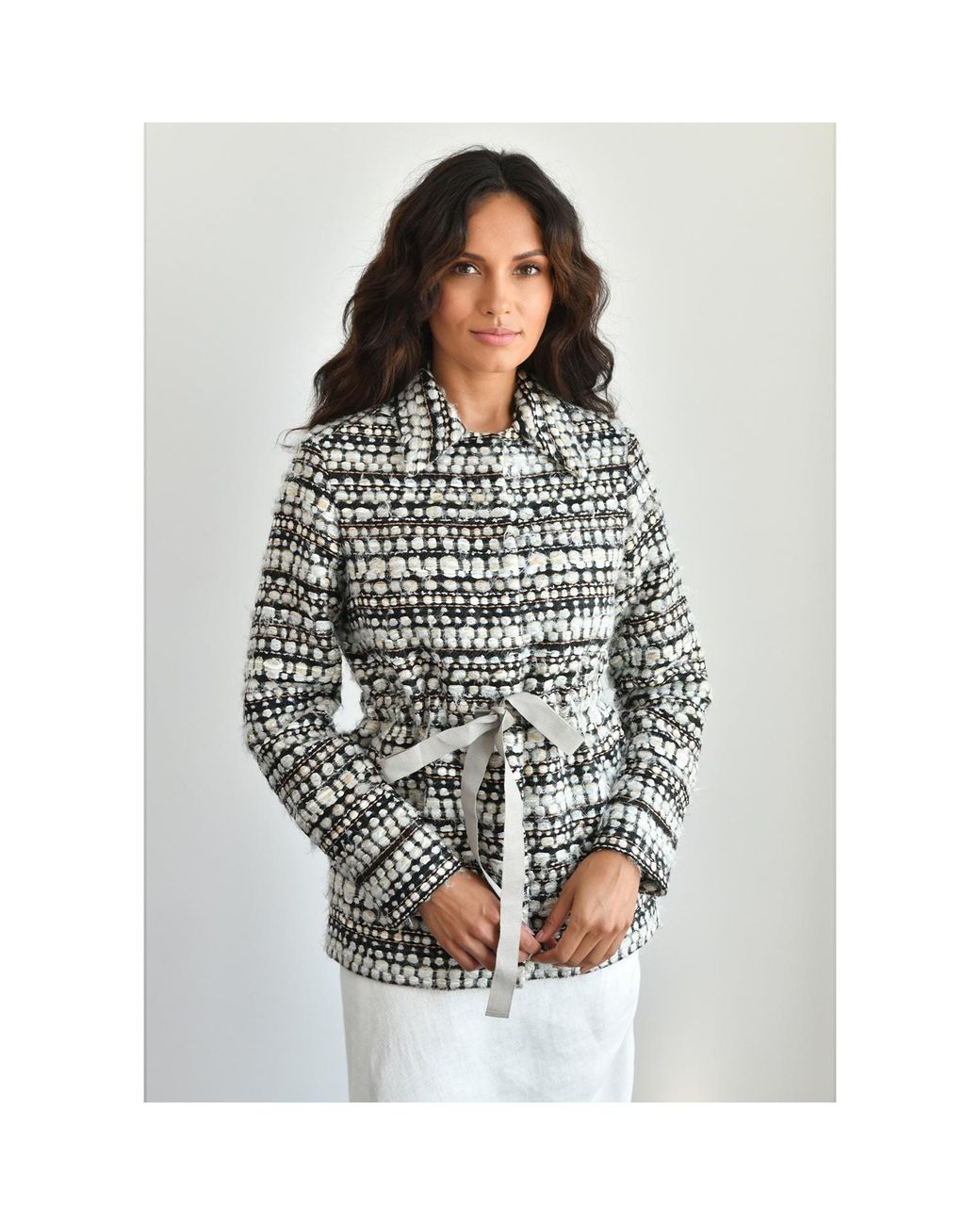 GeeGee Collection Black Penelope Coat