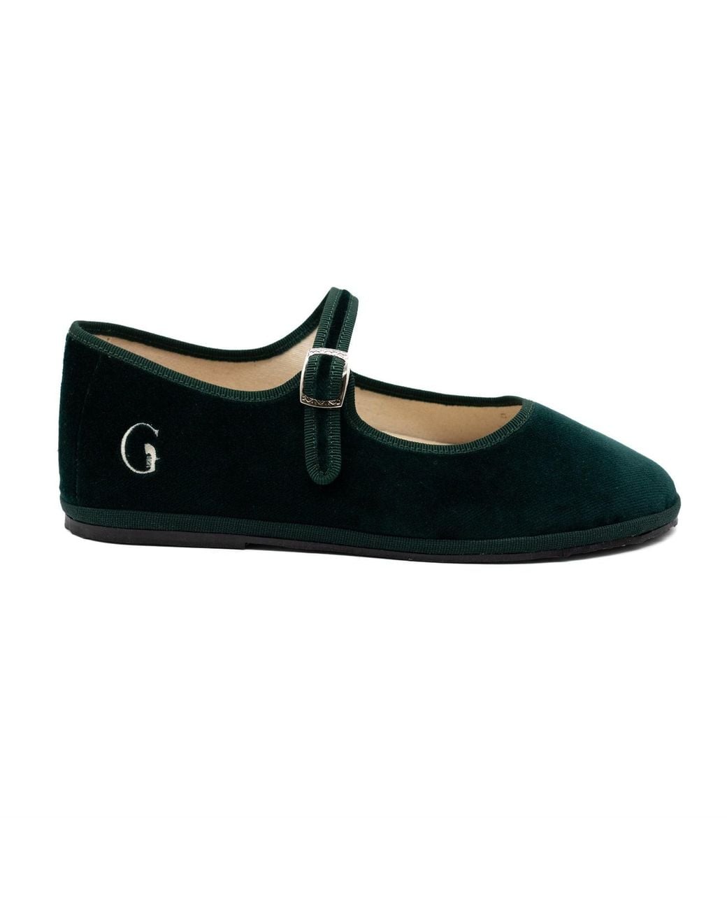 Gondolina Shoes Black Vignole Mary Jane Dark Velvet
