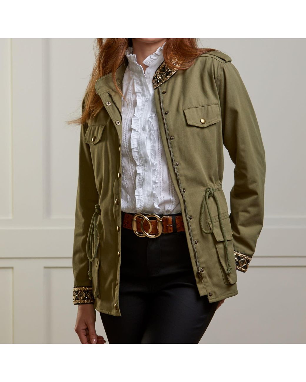 Guinea London Green Combat Jacket
