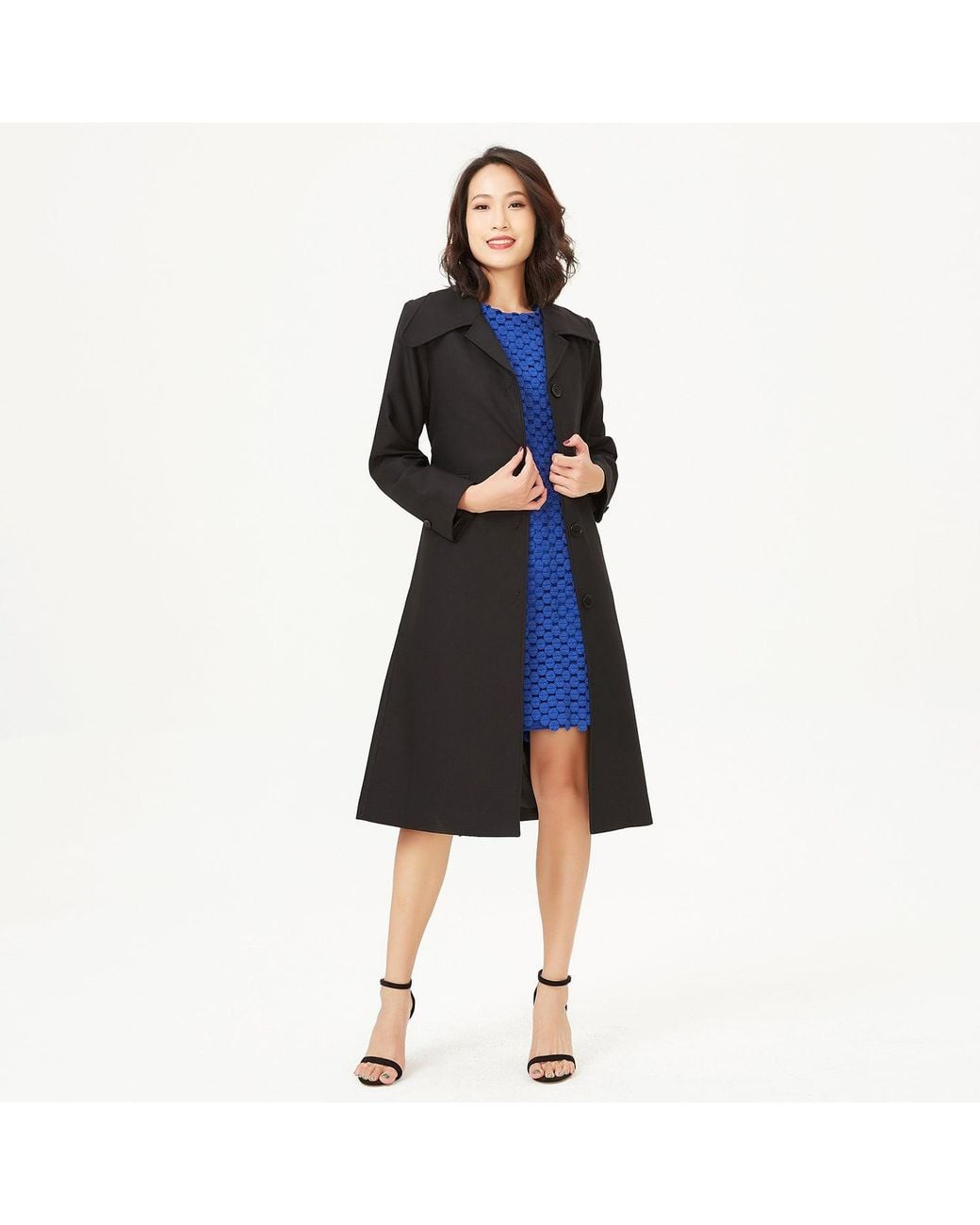 Smart and Joy Natural Minimalist City Coat