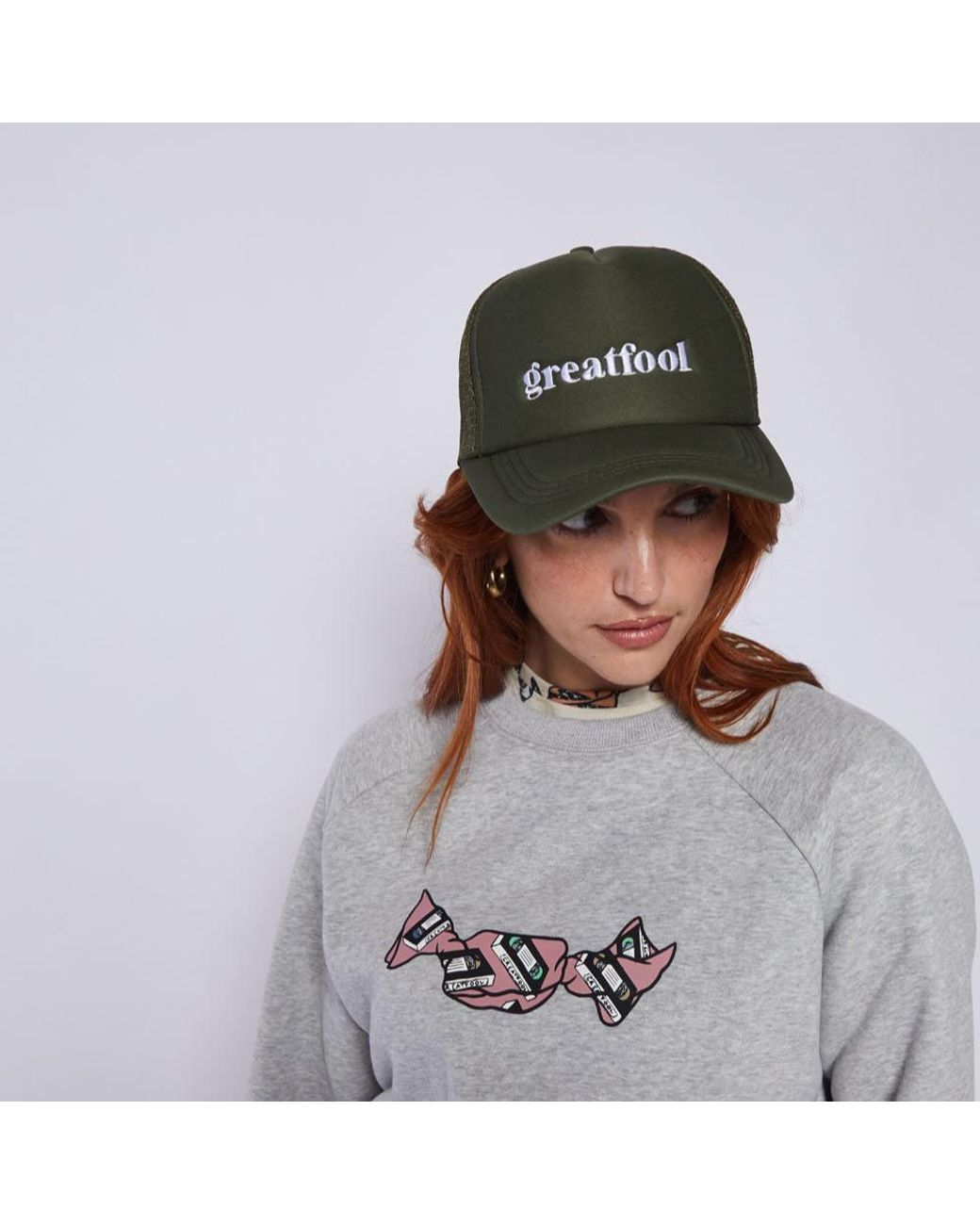 Greatfool Green The Gf Trucker Cap
