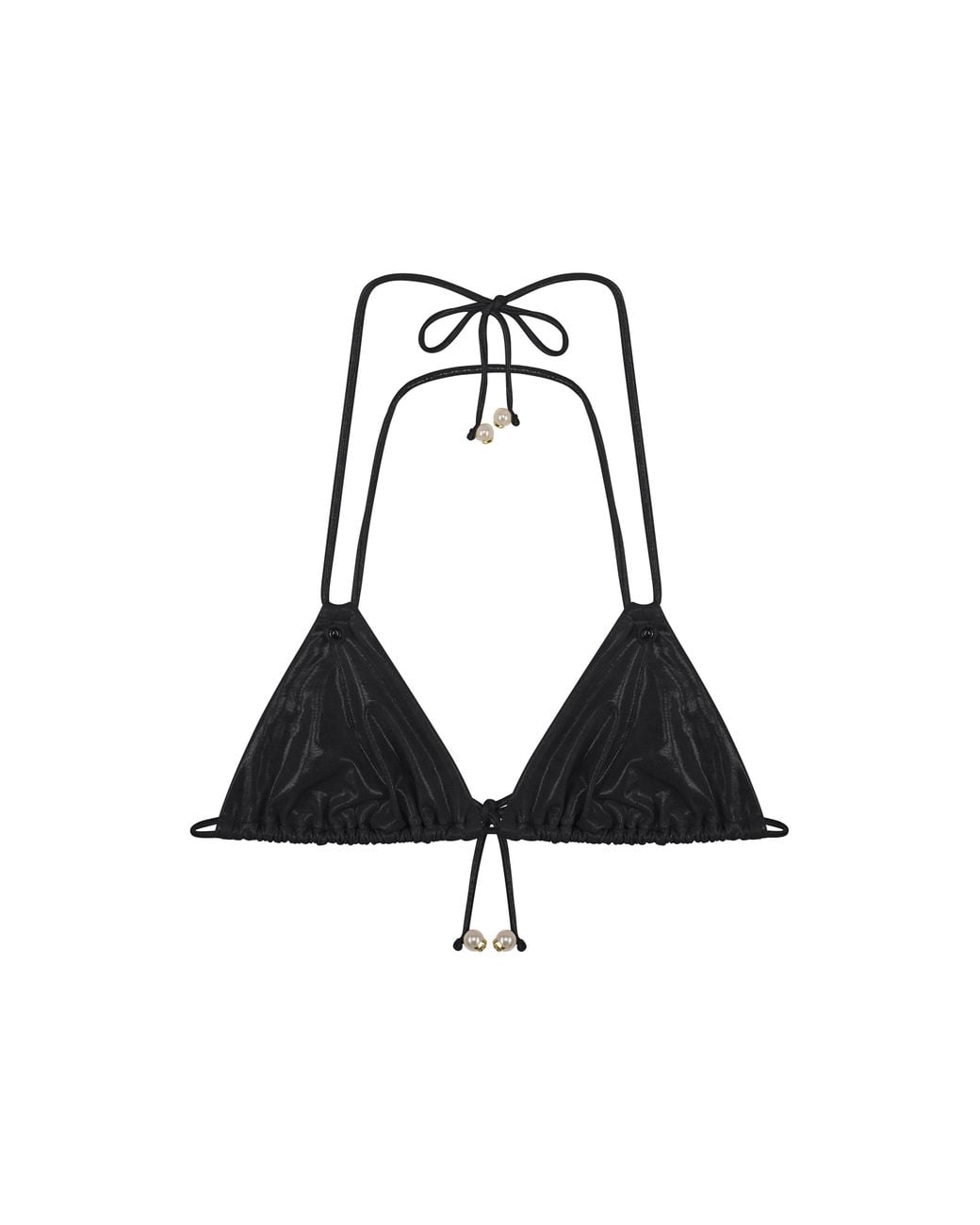 GOD SAVES QUEENS Black La Brisa Top