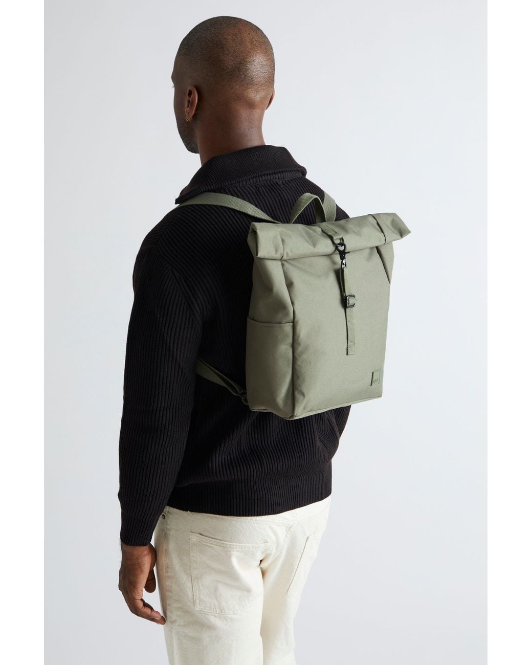 Lefrik Green Roll Mini Backpack