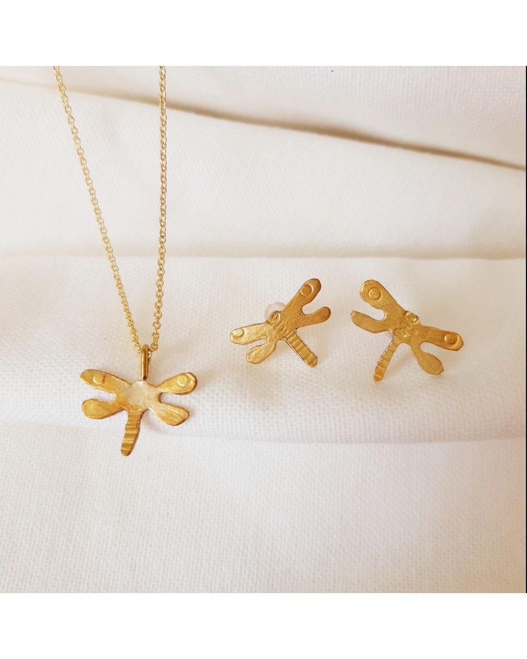 Lily Flo Jewellery Metallic Dragonfly Necklace