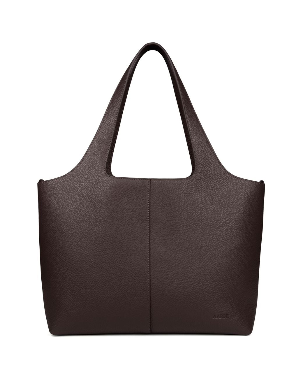 Aarni Brown Aava Tote Bag, Dark
