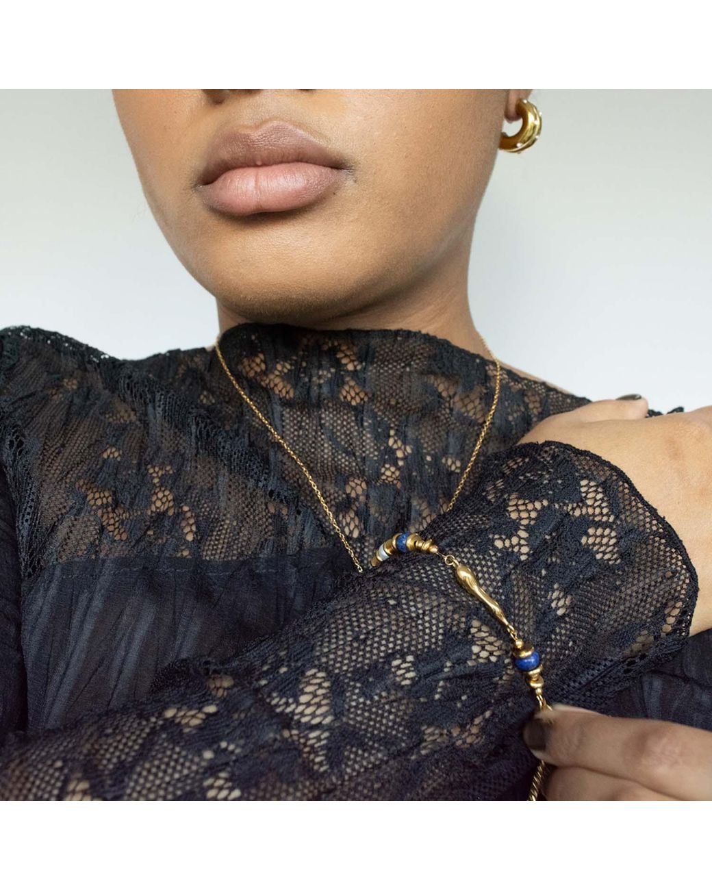 Superdivajewellery Metallic Remi Hoops