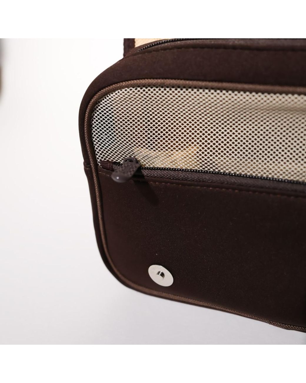 Pop Ups Brand Brown Toiletry Bag Espresso