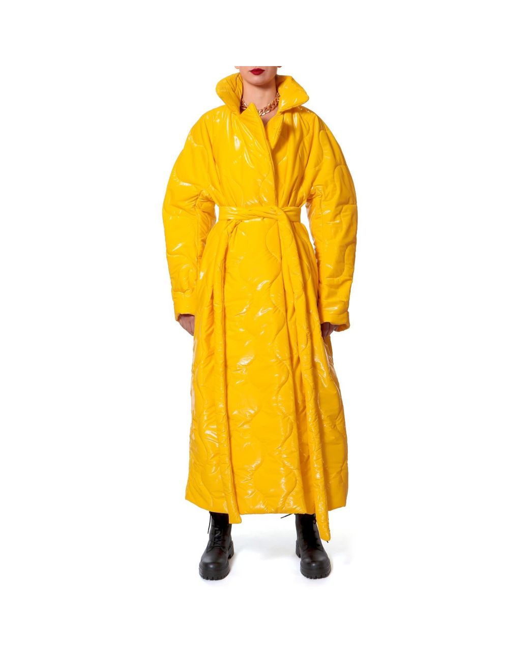 AGGI by HALEWSKI Harlow Super Yellow Coat
