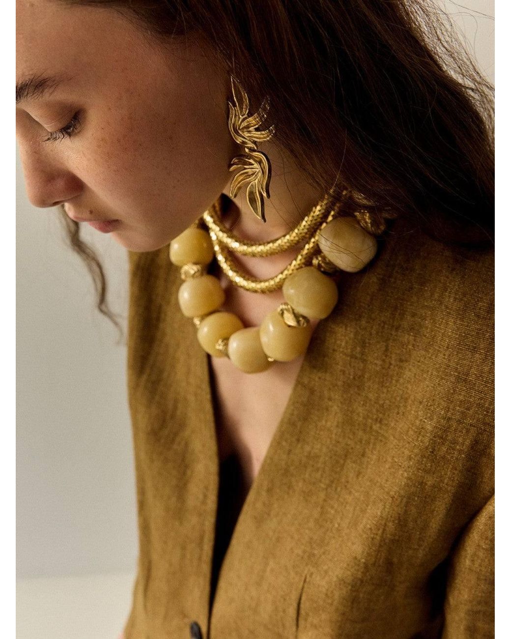 Sita Nevado Metallic Tripoli Earrings