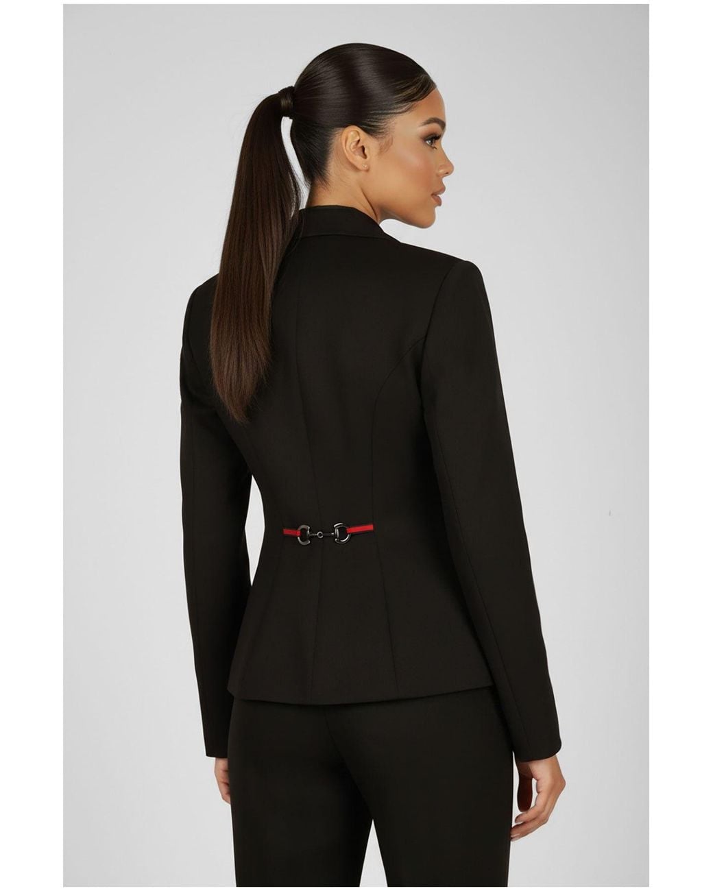 Luna Fashion House Black Tailored Blazer, Barbara