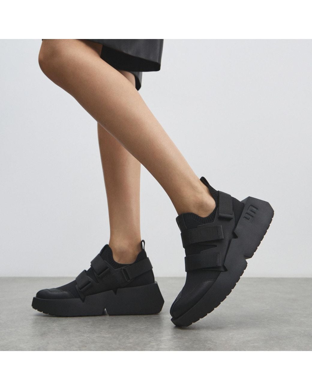 United Nude Black Mega Run
