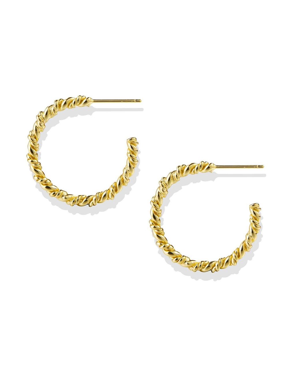 Lait & Lune Metallic Isla Hoop Earrings