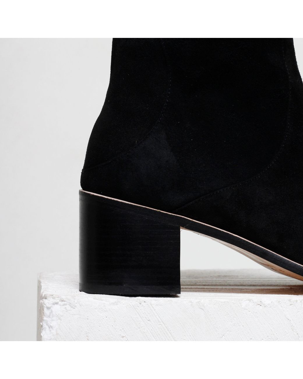 Mafalda Blue Ines Suede Ankle Boots
