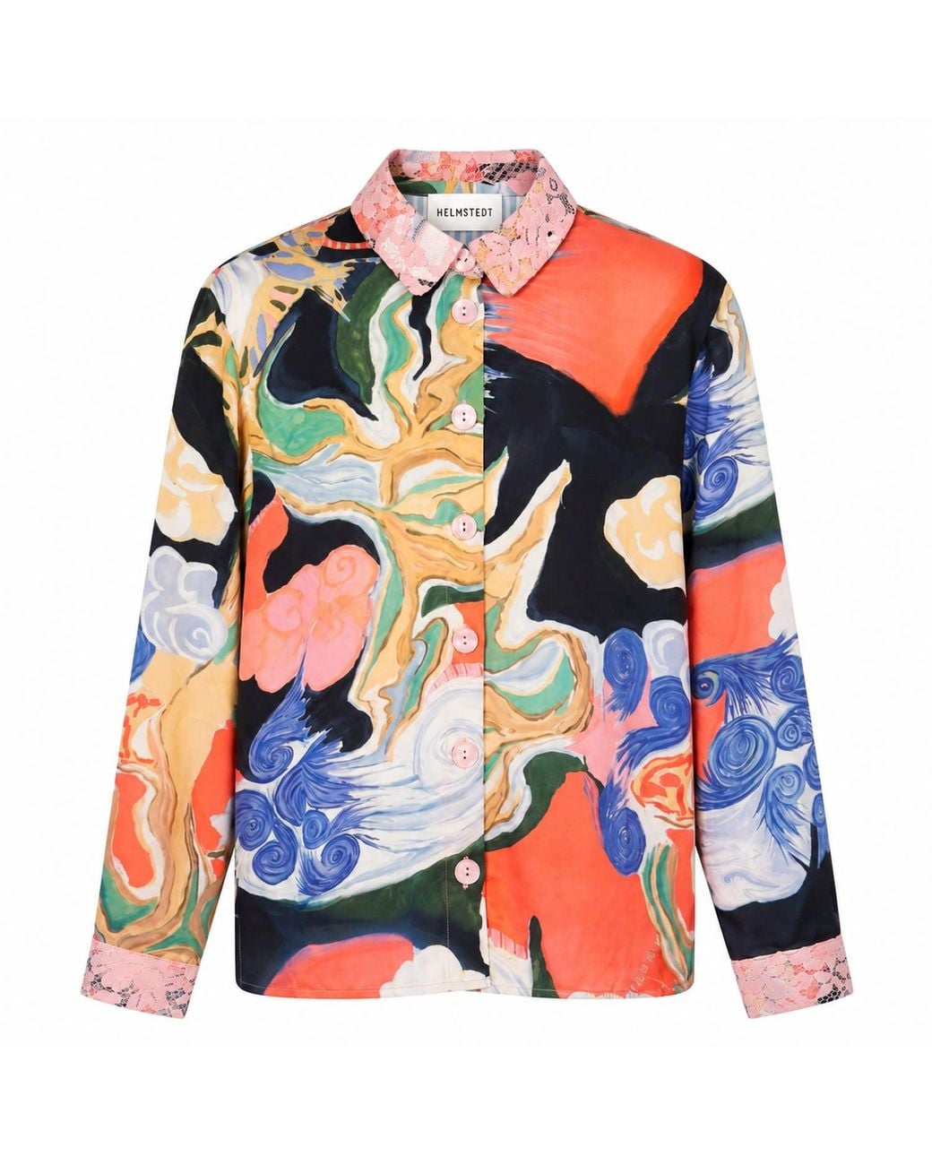 Helmstedt Blue Karla Shirt Serenity Print