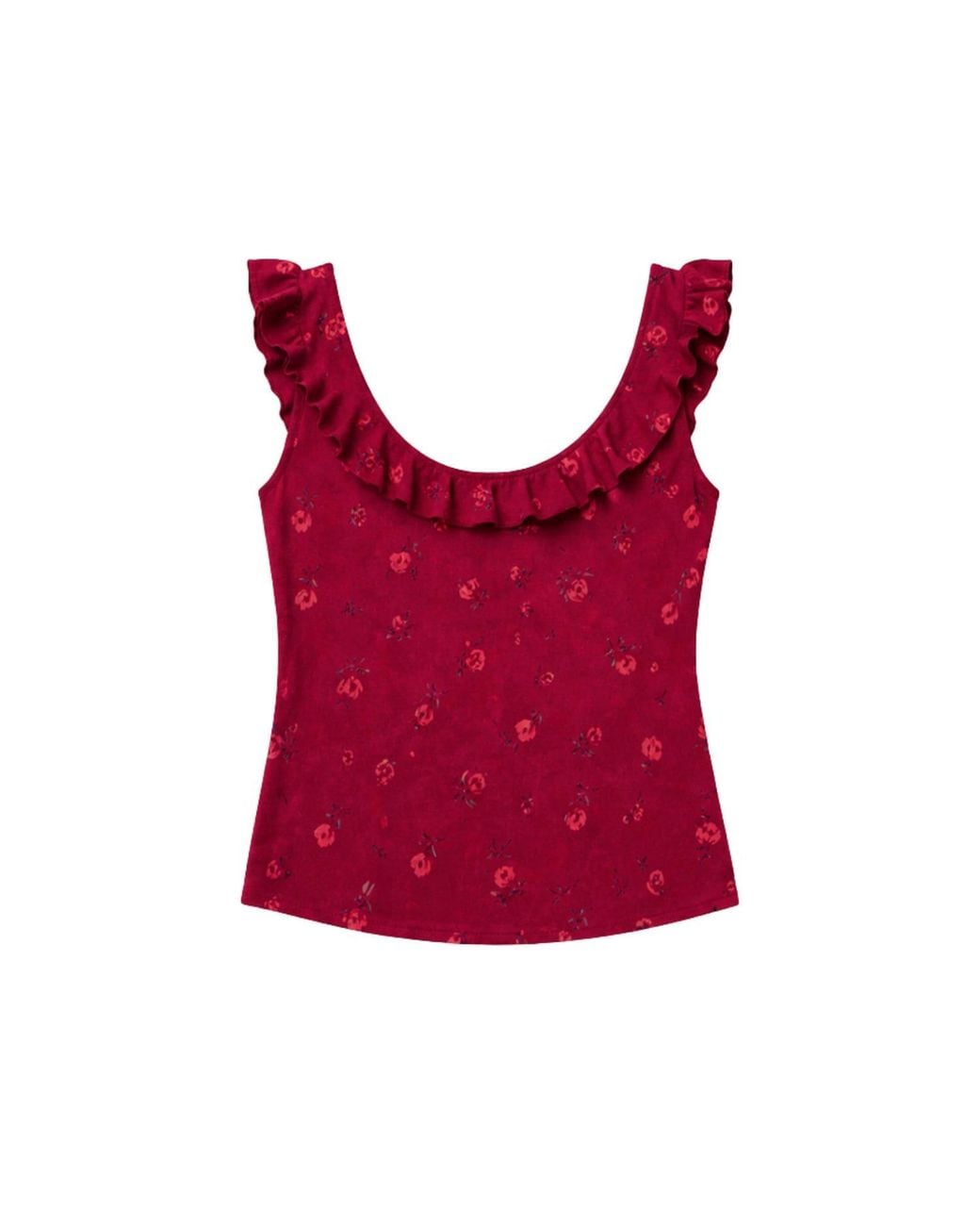 AVANI Apparel Red Top Capucine Raspberry
