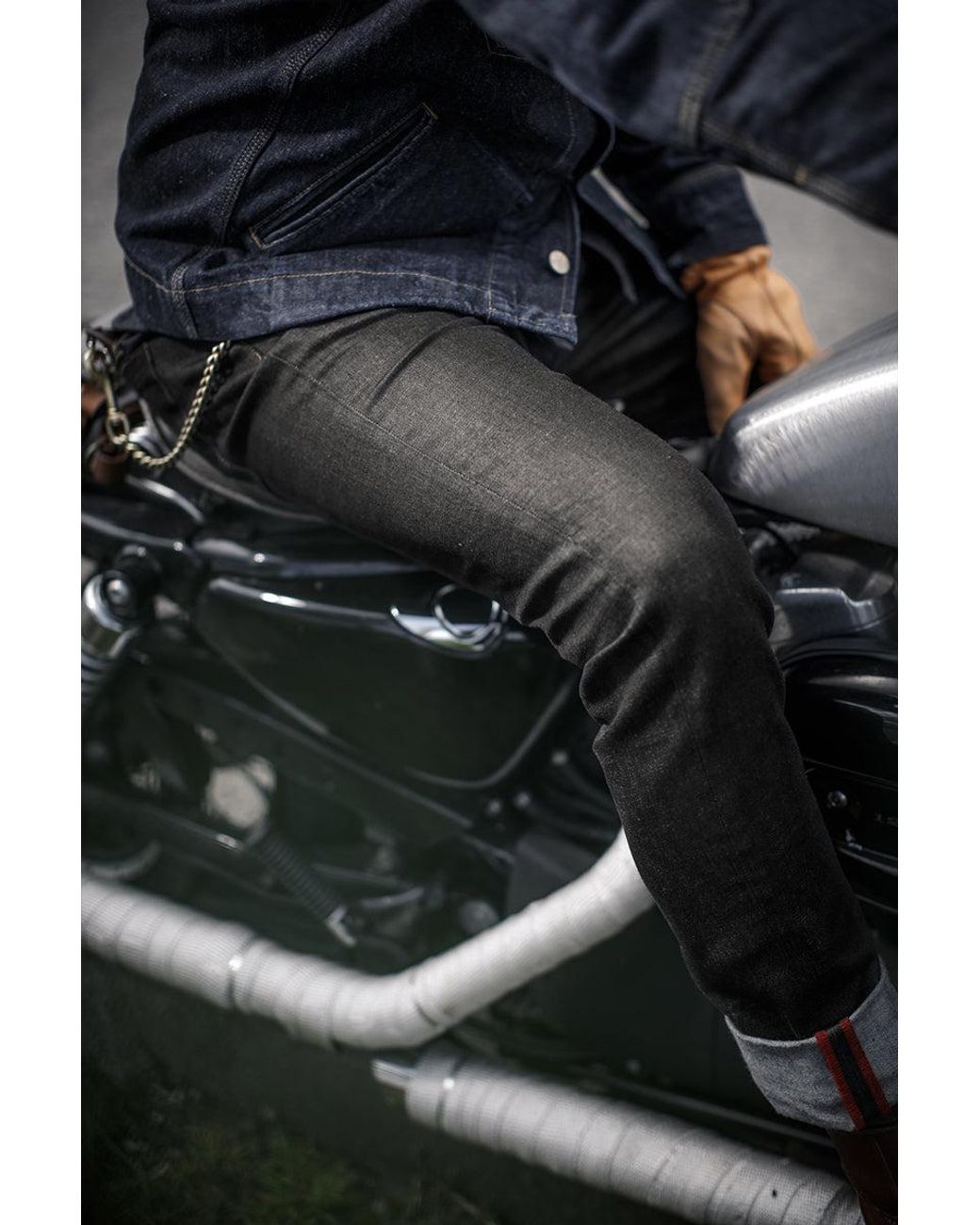 &SONS Trading Co Gray Brandon Jeans Charcoal for men