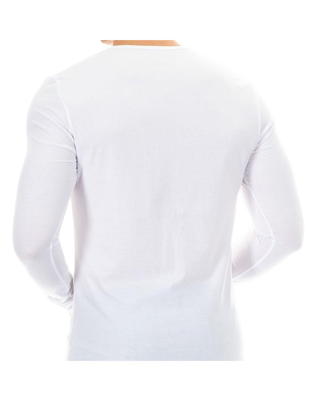 Zd - Zero Defects White Long-Sleeve T-Shirt for men