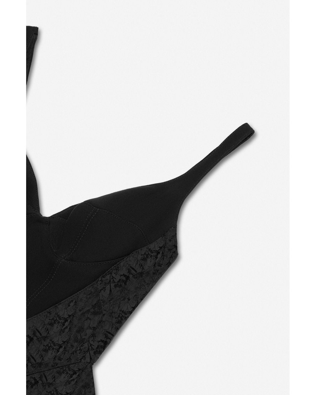 Nocturne Black Boned Sweetheart Bustier Top