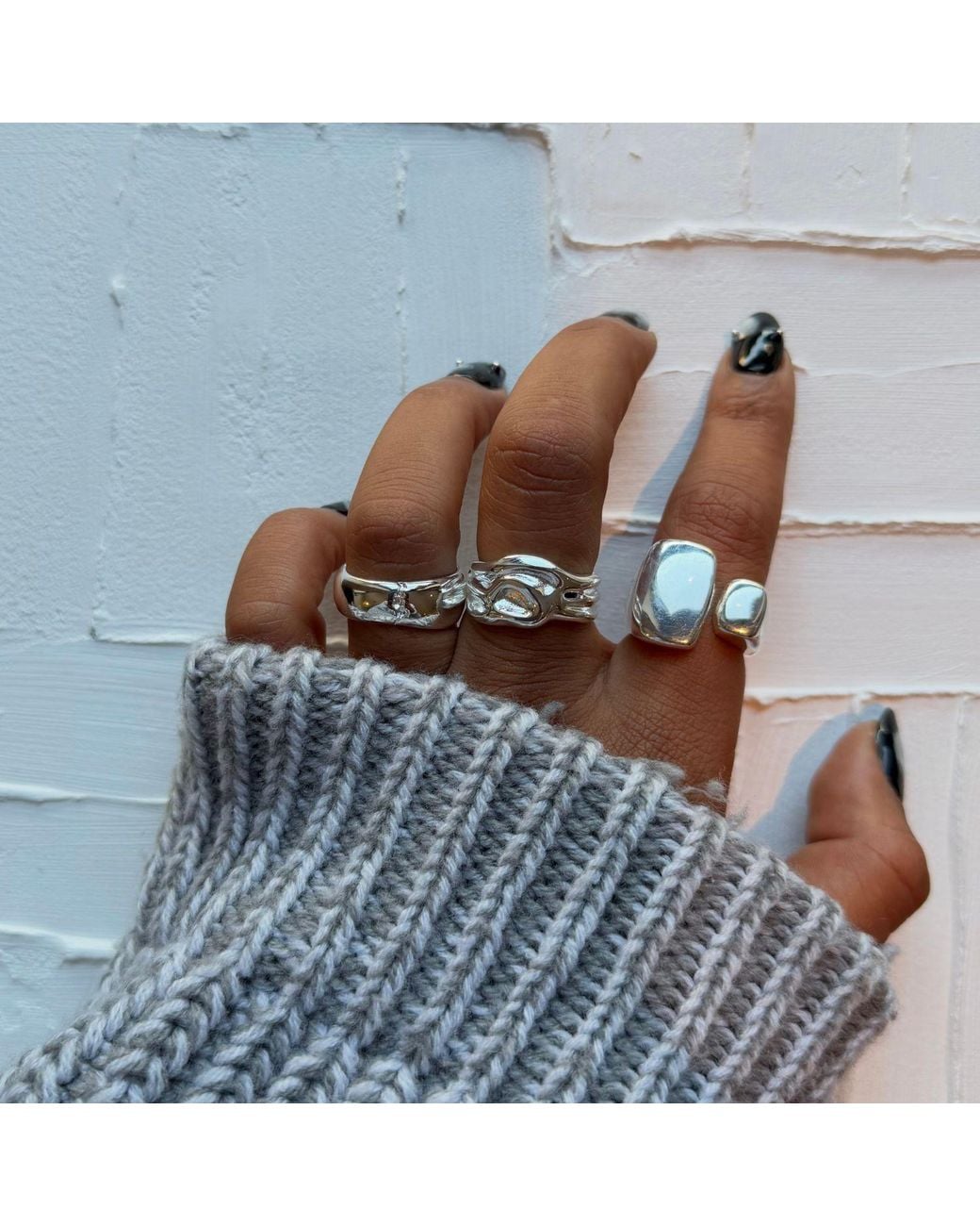Gingin Metallic Aura Ring