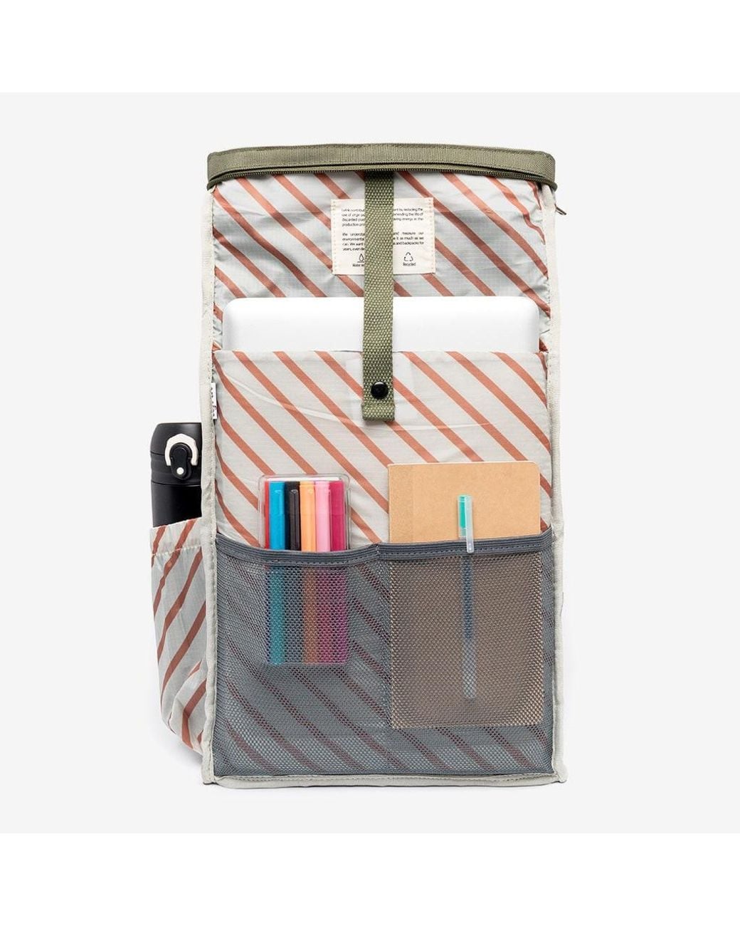 Lefrik Green Roll Mini Backpack