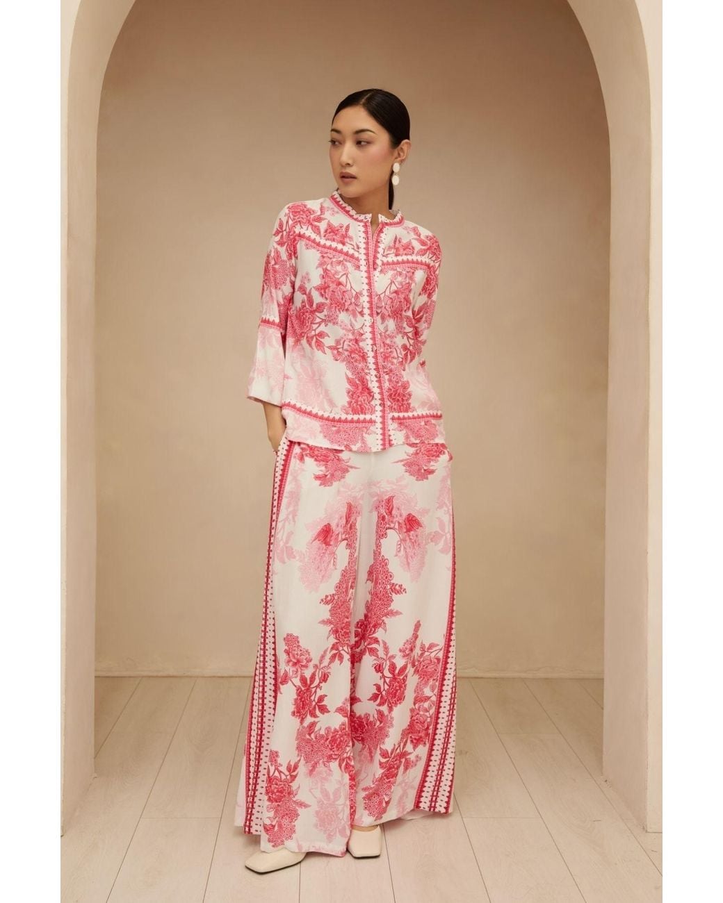 Raishma Pink Myra Shirt