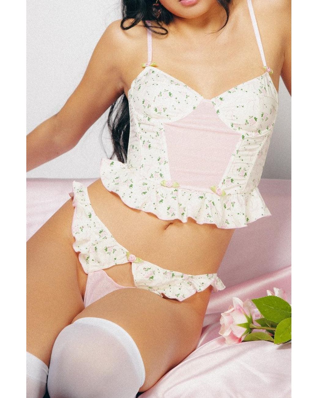 Wild Lovers Pink Scarlett Corset