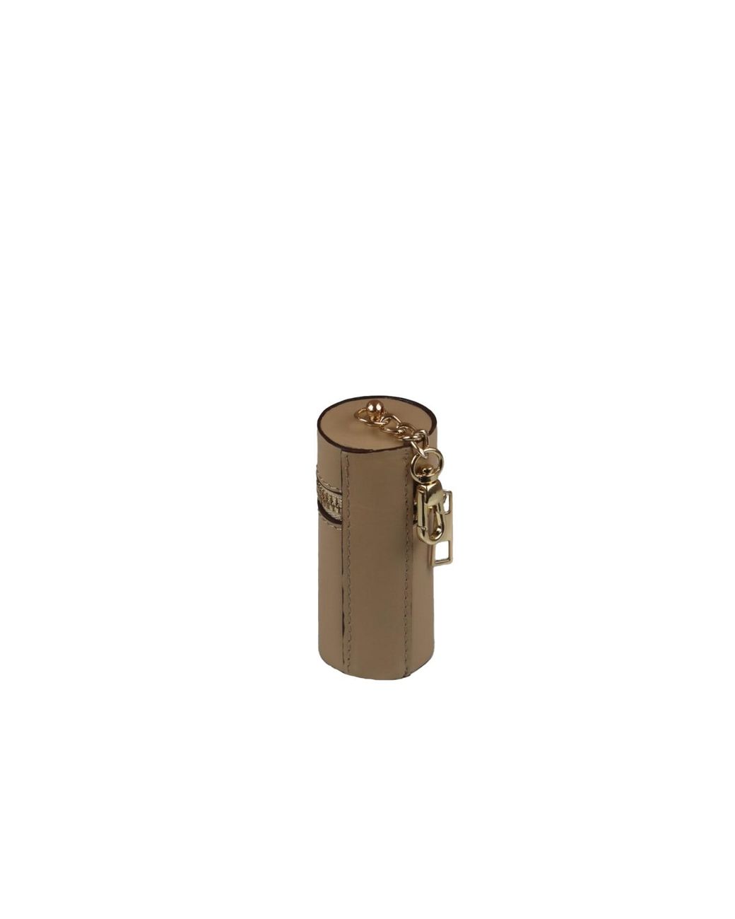 F3Rog by Rana Natural Neutrals Nude Lipstick Case Keychain