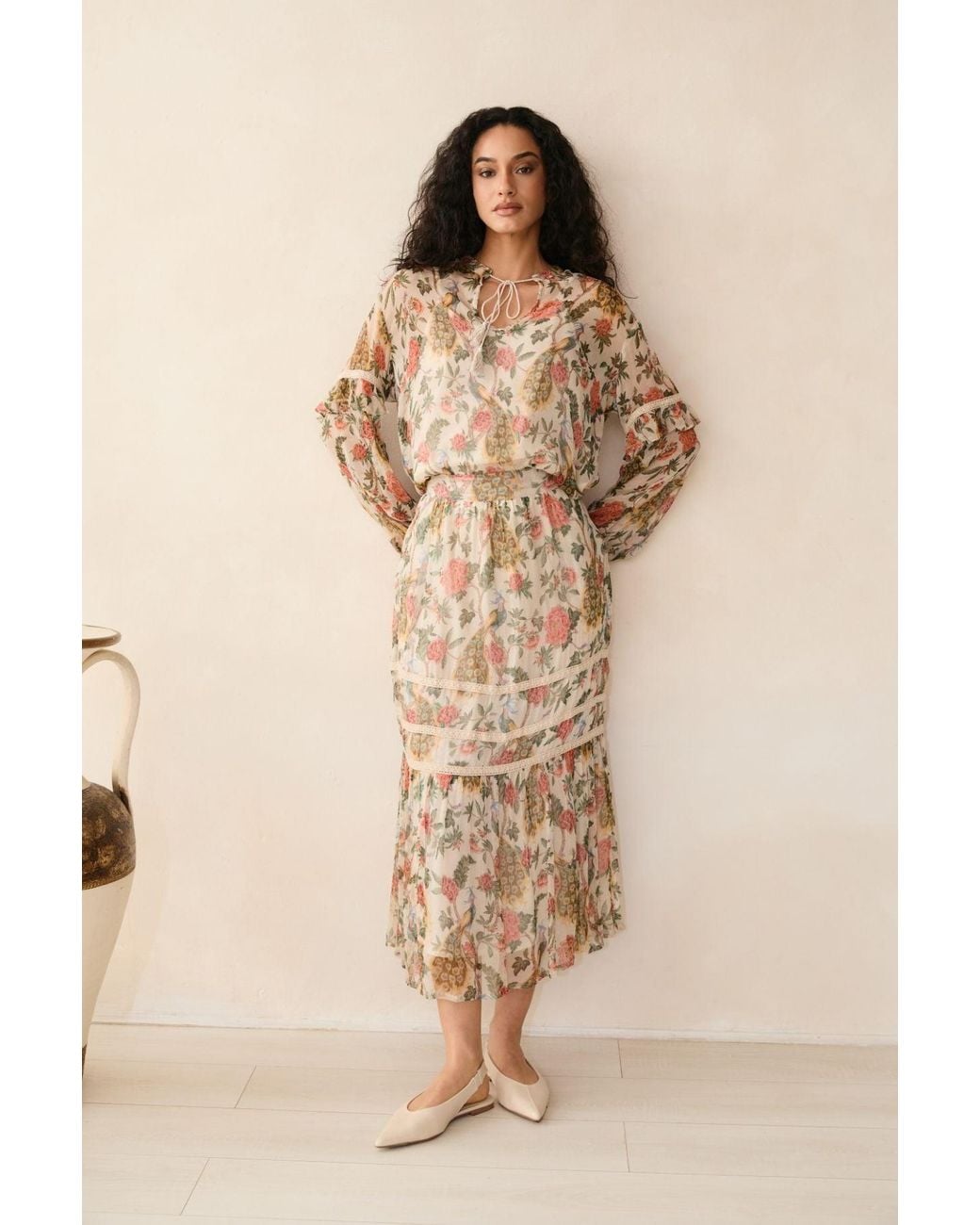 Raishma Natural Neutrals Renee Cream Shirt