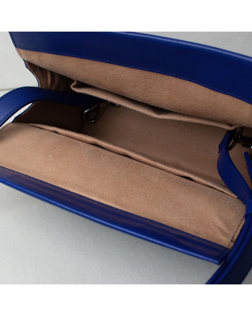 godi. Blue The Christy Handmade Adjustable Mini Shoulder Bag
