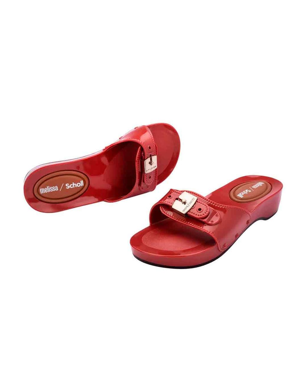 Melissa Red Pescura Heel X Scholl