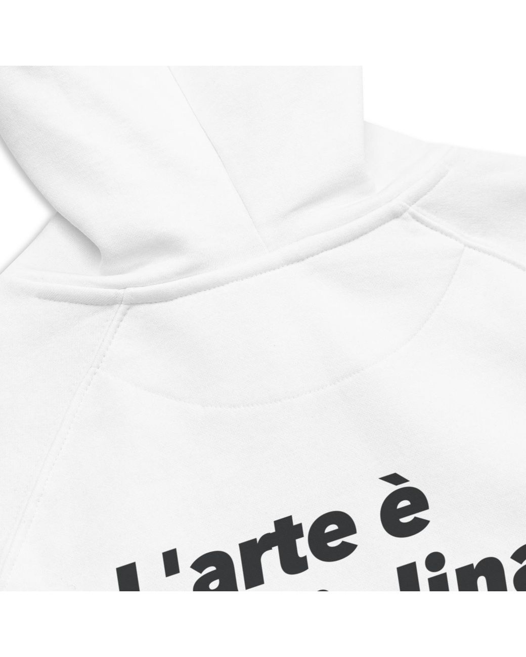 Anchor and Crew White Art & Momentum Creative Standard Organic Cotton Hoodie