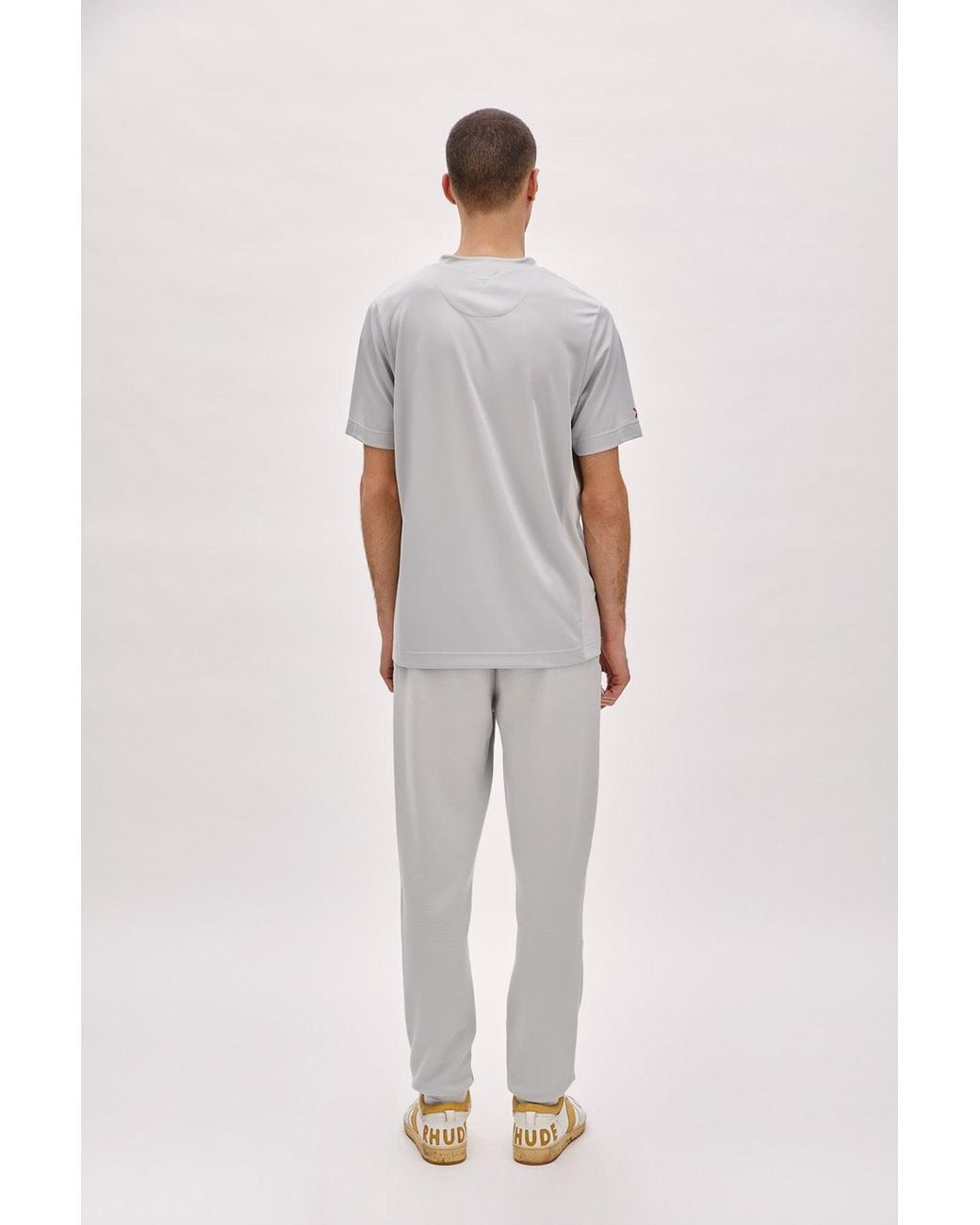 Pcfg Gray Comfort Fit Track Tee for men