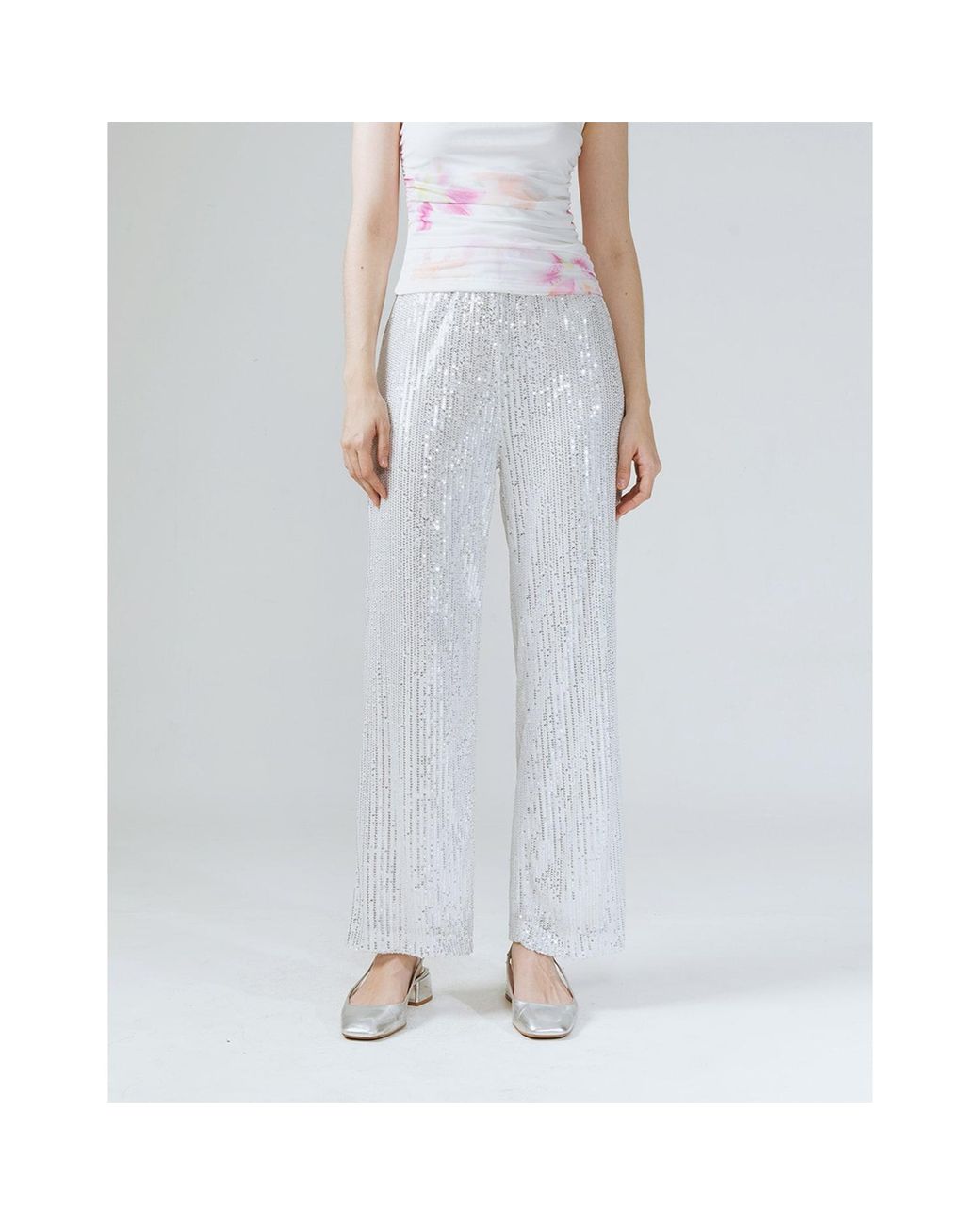 Ats the Label Gray Tyra Sequins Pants