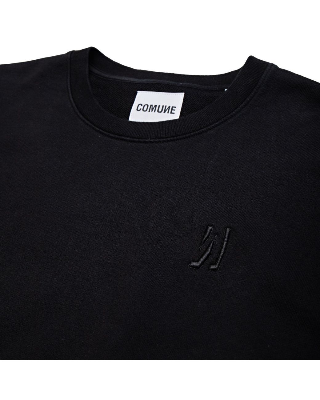 Comune Black Luka Crew for men